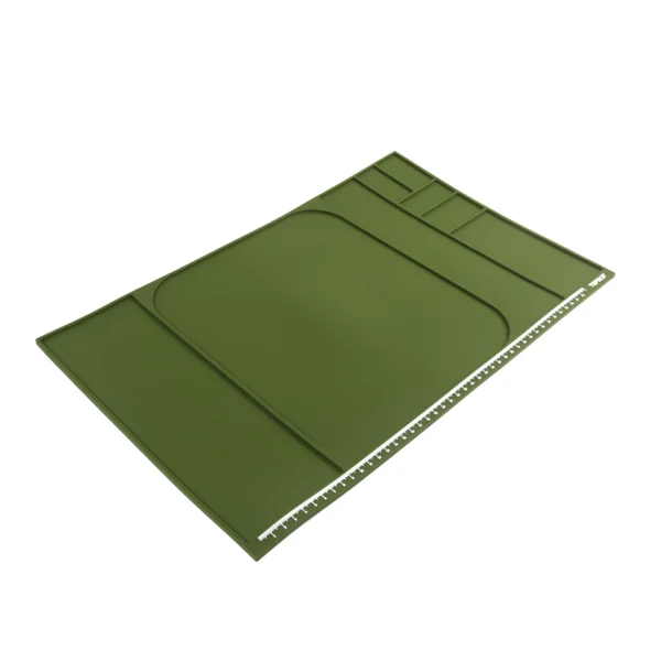 TSPROF XL mat for assembling, disassembling, sharpening knives (green)