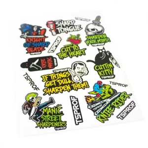 TSPROF sticker set "Knife Rider", A5