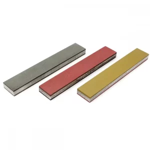 Set of diamond sharpening stones, VeAl, 150 mm (3 pcs)